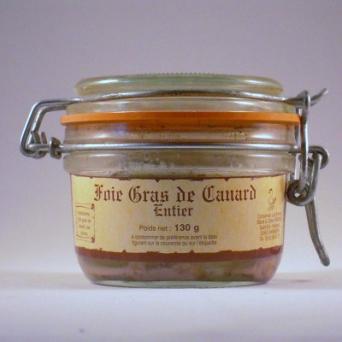 Foie Gras de canard entier 130 g